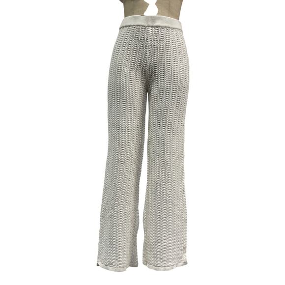 Tularosa 'Maeve' Ivory Cotton Knit Pant Size M - Picture 2 of 5